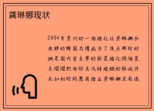 龚琳娜现状